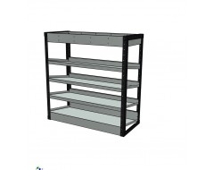  Van Racking 5 Shelf Case Unit; 1000mm x 1000mm x 430mm