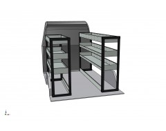 Ford Connect 2014 Onwards LWB Vantage Systems Van Racking Kit