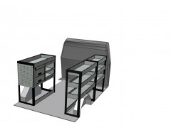 Mercedes Vito Van Shelving Kit With Drawers SWB