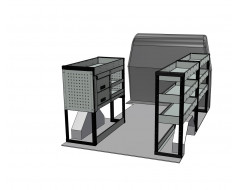 Ford Transit SWB Van Racking Kit With Drawers