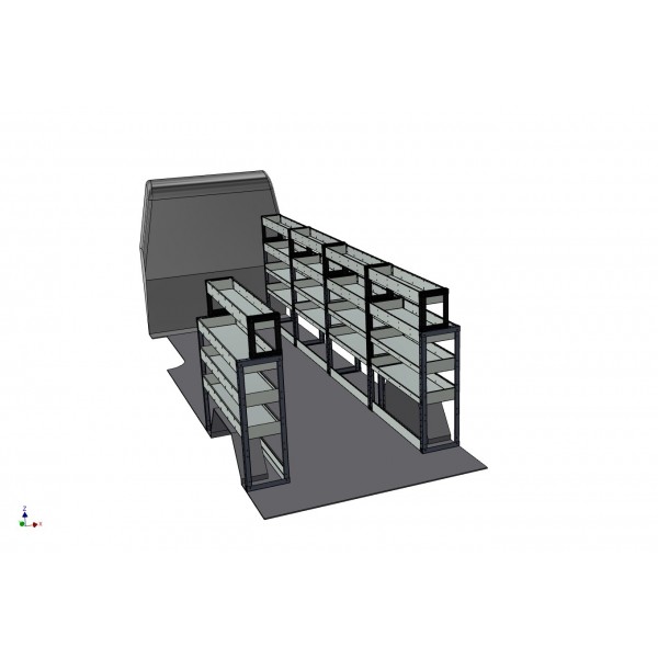 Iveco Daily Full Van Racking Kit LWB