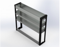 Van Racking 3 Shelf Unit 900mm x 1000mm x 230mm