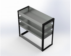 Van Racking 3 Shelf Unit 900mm x 1000mm x 430mm