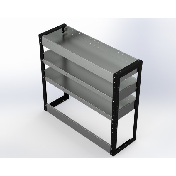 Van Racking 3 Shelf Unit 900mm x 1250mm x 330mm