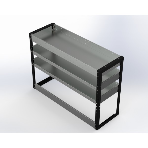 Van Racking 3 Shelf Unit 900mm x 1250mm x 430mm