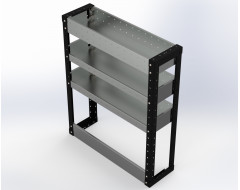 Van Racking 3 Shelf Unit 900mm x 750mm x 230mm