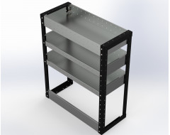 Van Racking 3 Shelf Unit 900mm x 750mm x 330mm