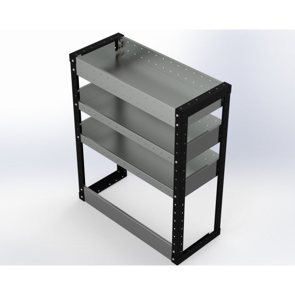 Van Racking 3 Shelf Unit 900mm x 750mm x 330mm