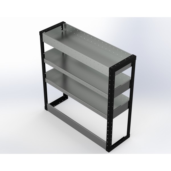 Van Racking 3 Shelf Unit 1000mm x 1000mm x 330mm