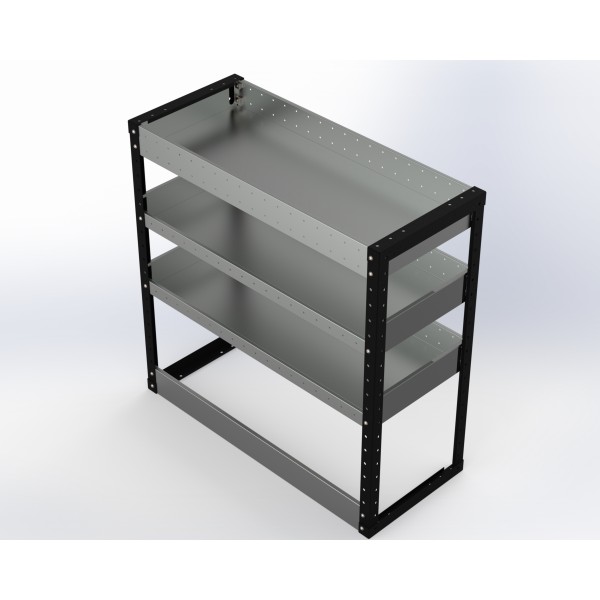 Van Racking 3 Shelf Unit 1000mm x 1000mm x 430mm