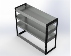 Van Racking 3 Shelf Unit 1000mm x 1250mm x 430mm
