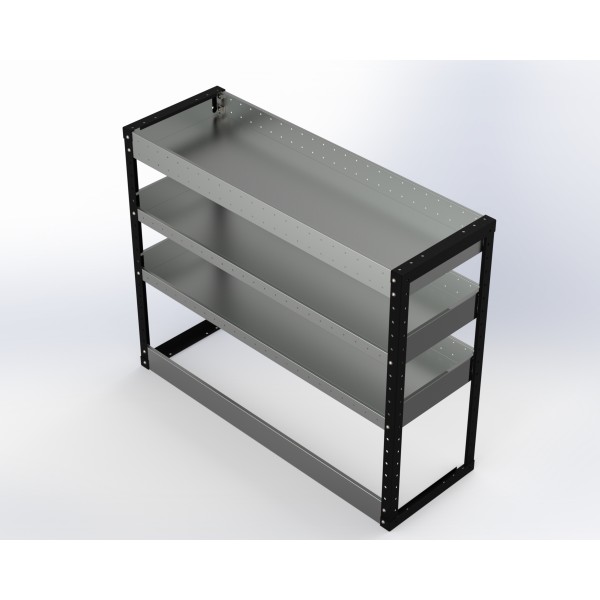 Van Racking 3 Shelf Unit 1000mm x 1250mm x 430mm