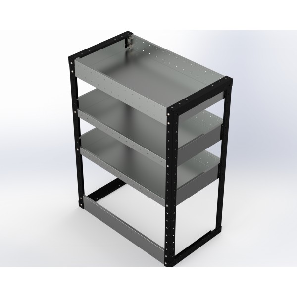 Van Racking 3 Shelf Unit 1000mm x 750mm x 430mm