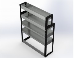 Van Racking 4 Shelf Unit 1300mm x 1000mm x 330mm