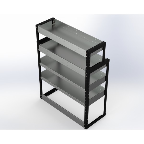 Van Racking 4 Shelf Unit 1300mm x 1000mm x 430mm