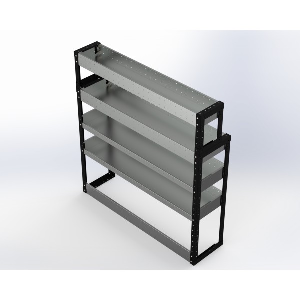 Van Racking 4 Shelf Unit 1300mm x 1250mm x 330mm