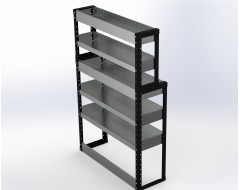 Van Racking 5 Shelf Unit 1500mm x 1000mm x 330mm
