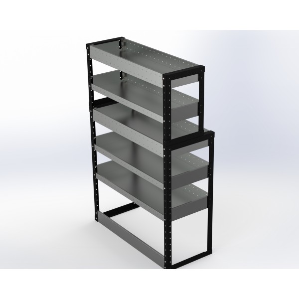 Van Racking 5 Shelf Unit 1500mm x 1000mm x 430mm