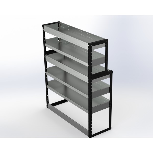 Van Racking 5 Shelf Unit 1500mm x 1250mm x 430mm