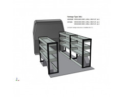 Ford Transit Custom Van Racking Kit LWB Low Roof