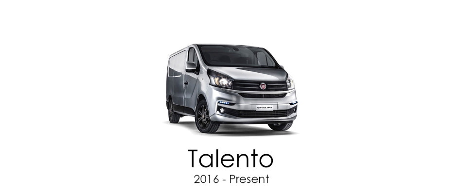 Fiat Talento 2016 - Present Van Racking Kits